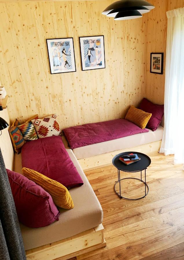 Hjem - Tiny Homes Direkt Am Wald Zwischen Allgaeu & Bodensee Bergatreute Exterior foto