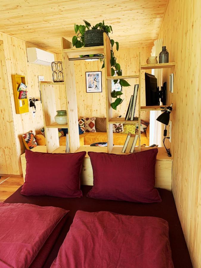Hjem - Tiny Homes Direkt Am Wald Zwischen Allgaeu & Bodensee Bergatreute Exterior foto