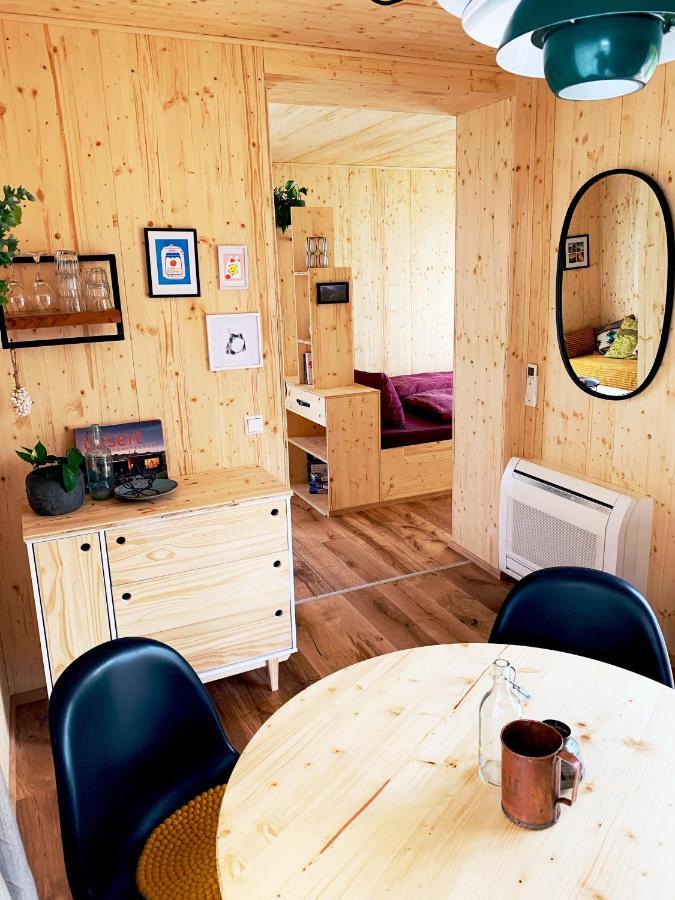 Hjem - Tiny Homes Direkt Am Wald Zwischen Allgaeu & Bodensee Bergatreute Exterior foto
