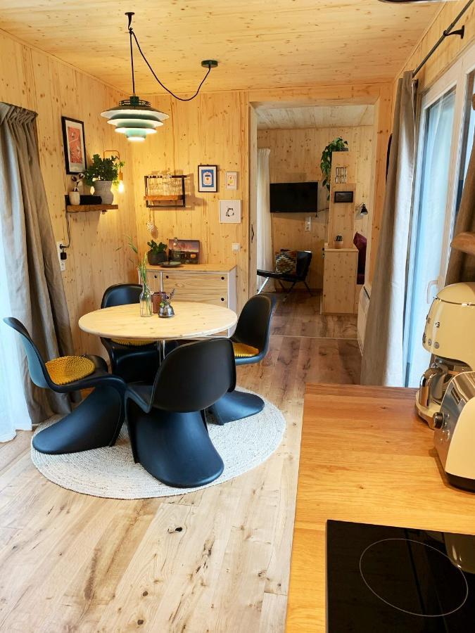 Hjem - Tiny Homes Direkt Am Wald Zwischen Allgaeu & Bodensee Bergatreute Exterior foto