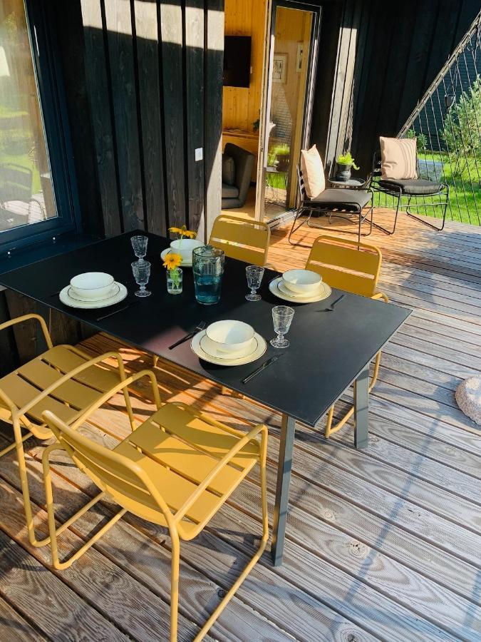 Hjem - Tiny Homes Direkt Am Wald Zwischen Allgaeu & Bodensee Bergatreute Exterior foto
