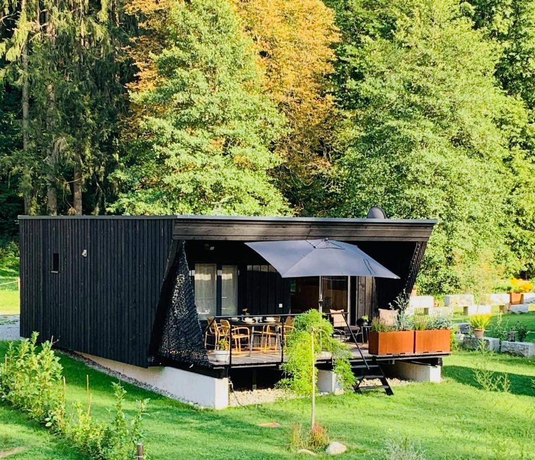 Hjem - Tiny Homes Direkt Am Wald Zwischen Allgaeu & Bodensee Bergatreute Exterior foto
