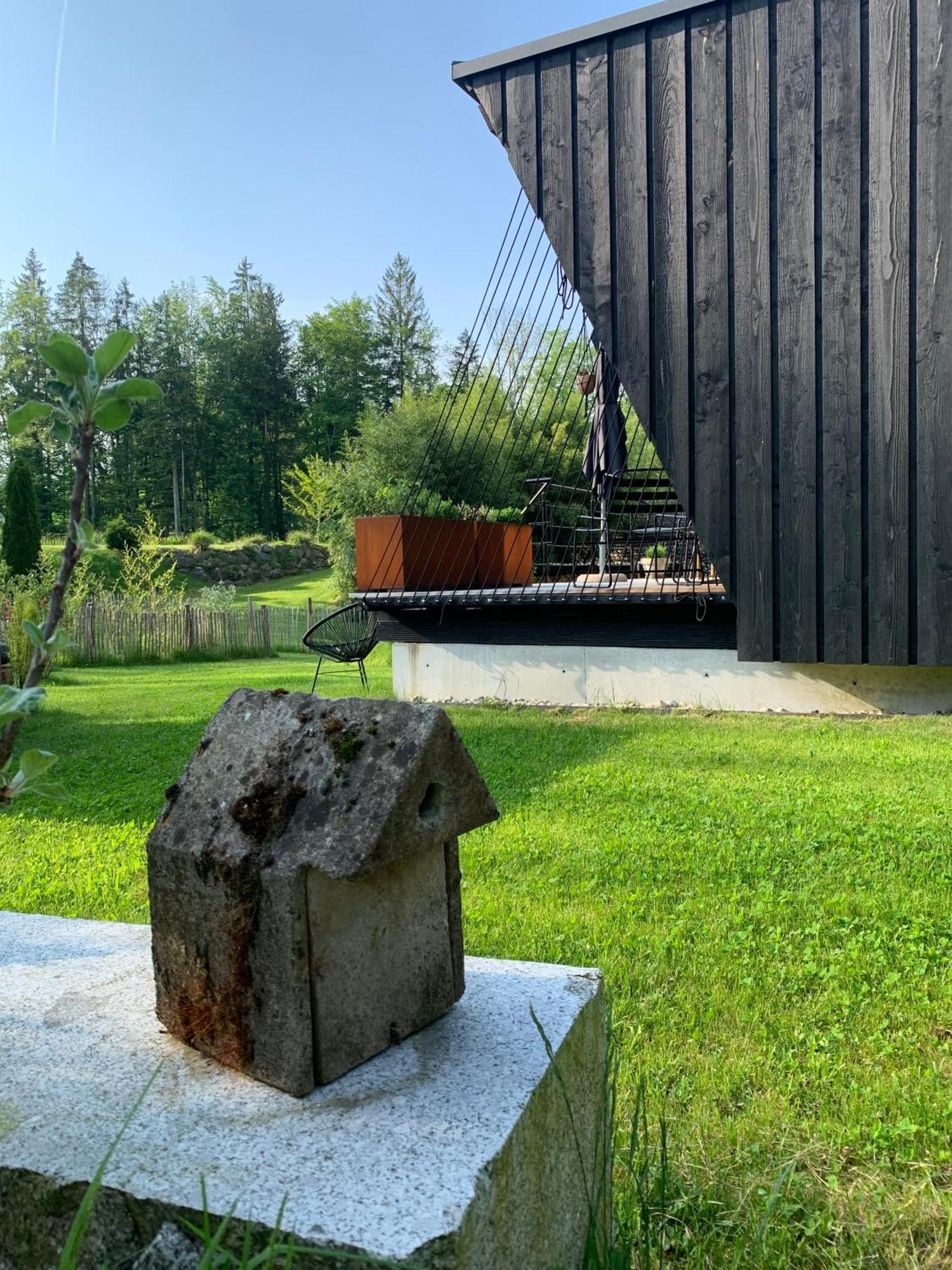 Hjem - Tiny Homes Direkt Am Wald Zwischen Allgaeu & Bodensee Bergatreute Exterior foto